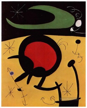 Vista de pajaros Joan Miró Pinturas al óleo